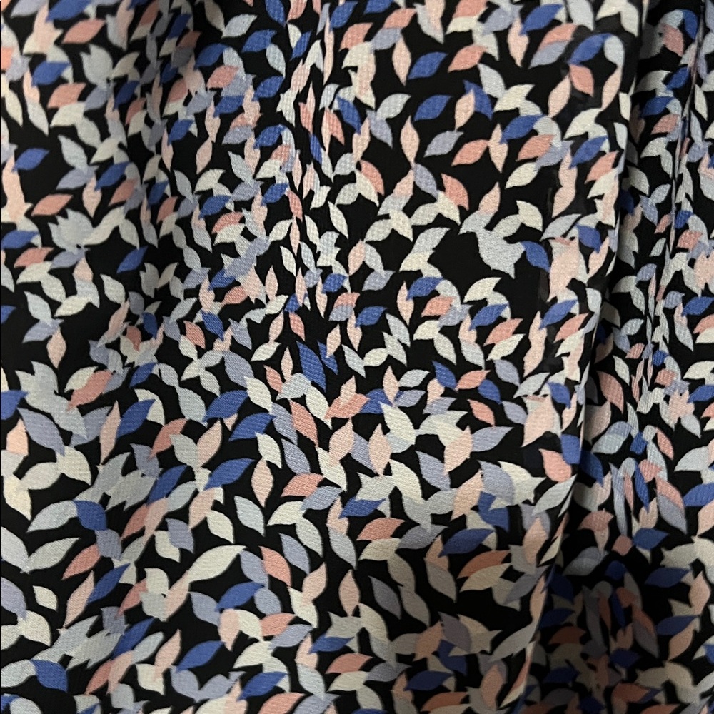 Maison Jules  Elegant Black and blue  Midi Dress - Picture 3 of 6
